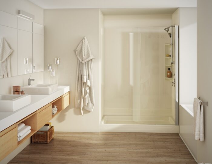 Bath Fitters Elegant Shower Remodel